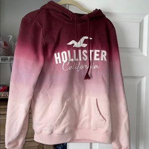 ❌SOLD Pink Hollister Ombré hoodie